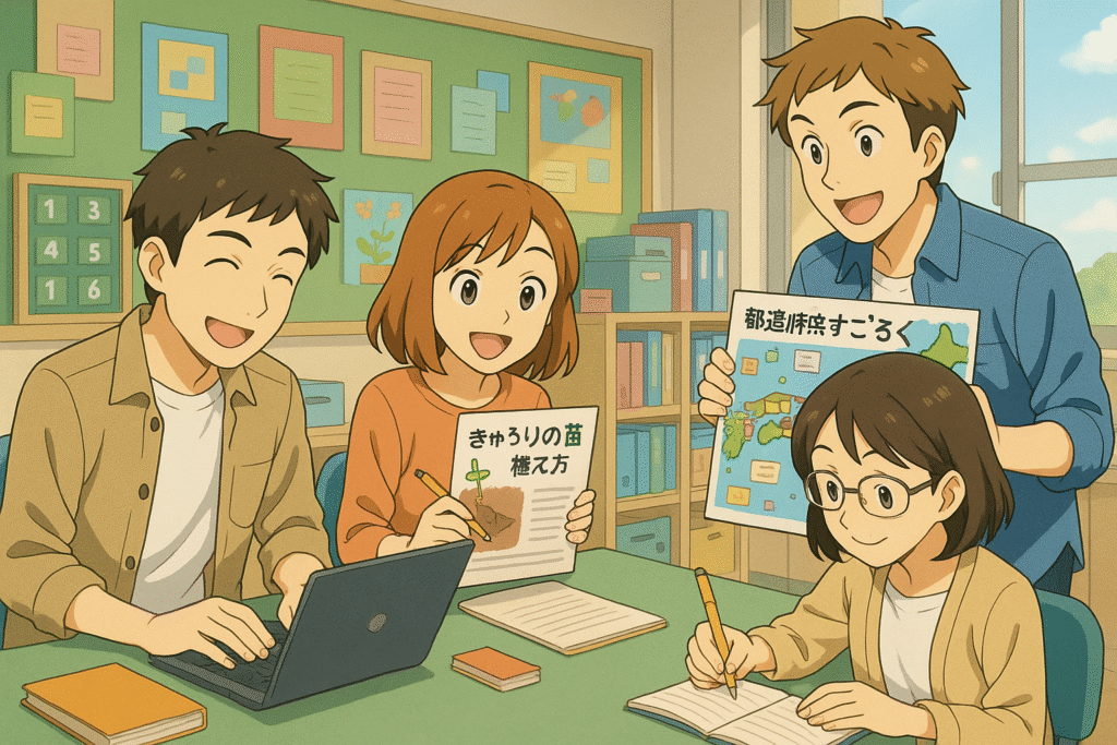 作業分担